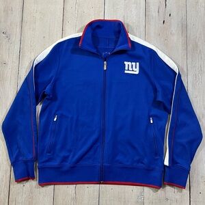 Nike New York Giants NFL On Field Track Jacket Full Zip Men’s Size XL
